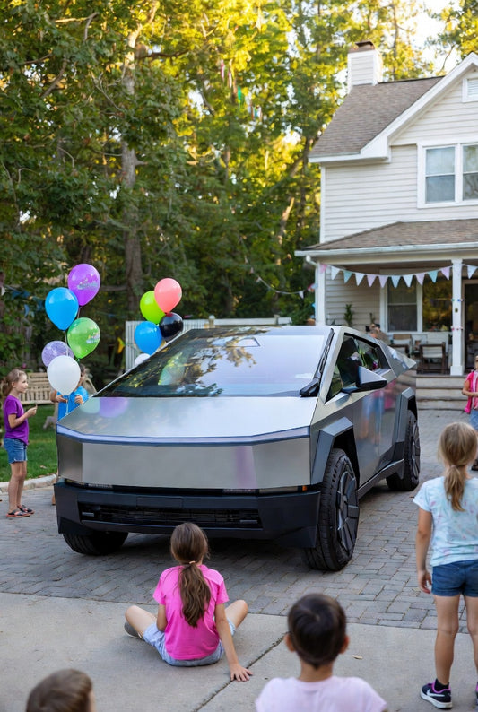 Cybertruck Ultimate Kids Birthday Experience Bundle